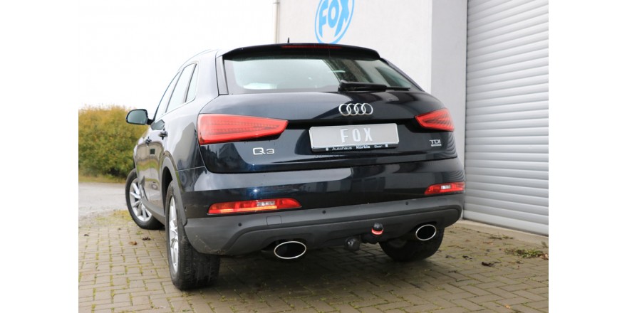 Audi Q3 quattro benzine einddemper uitgang rechts/links - 160x90  38 rechts/links