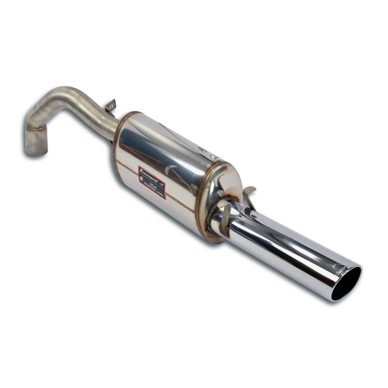 Supersprint Rear exhaust 90x85 (Central Exit)   ALFA ROMEO 75 1.6/1.8/2.0 '85 -> '90