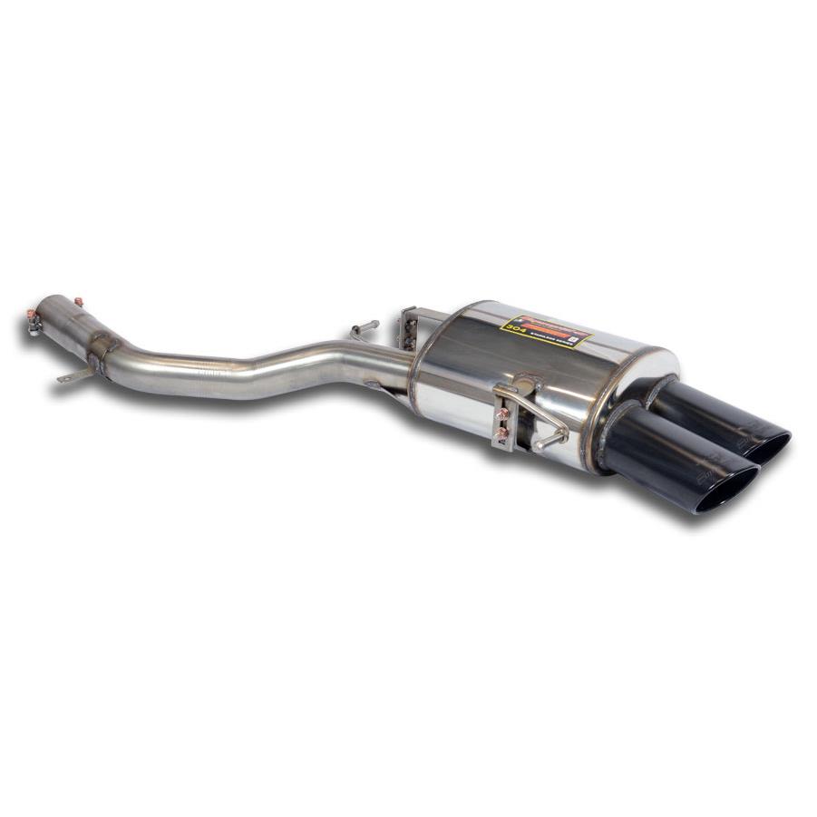 Supersprint Rear exhaust Right 100x75 "Gun Metal Grey" ALPINA B5 (F10 / F11) 4.4i V8 (507 Hp) 2010 -> 2012