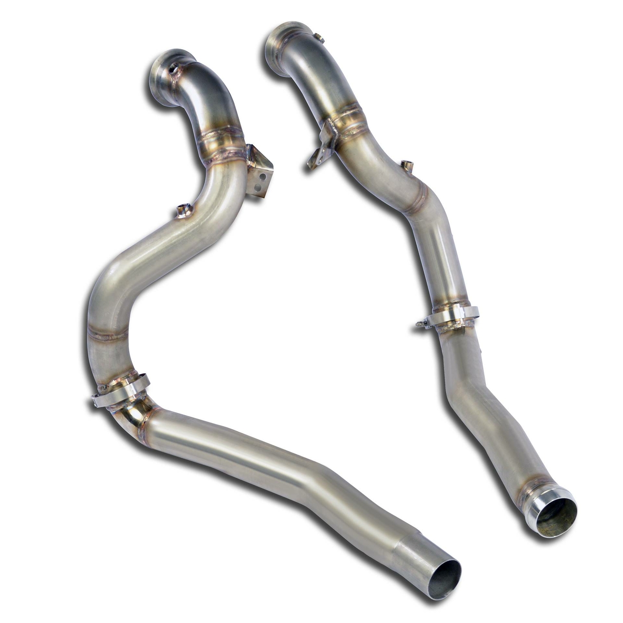 Supersprint Downpipe kit Right + Left(Replaces catalytic converter) ASTON MARTIN VANTAGE (Coupè / Cabrio) (V8 4.0L - 510 Hp) Twin Turbo 2018 ->