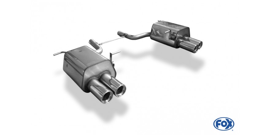 Mercedes SLK Typ 172 einddemper rechts/links - 2x90 Typ 13 rechts/links