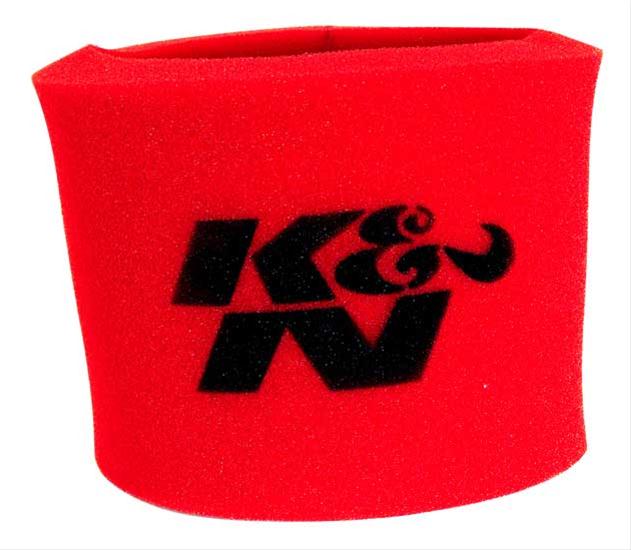 K&N Air Filter Foam Wrap: 178x114mm en 83mm hoog