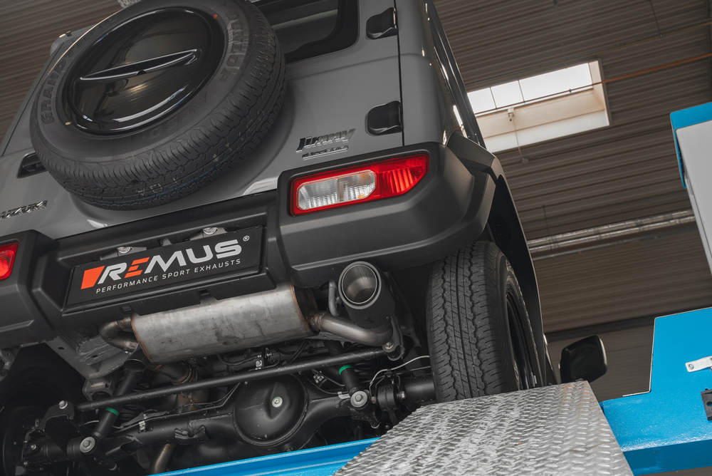 remus sportuitlaat Suzuki Jimny 