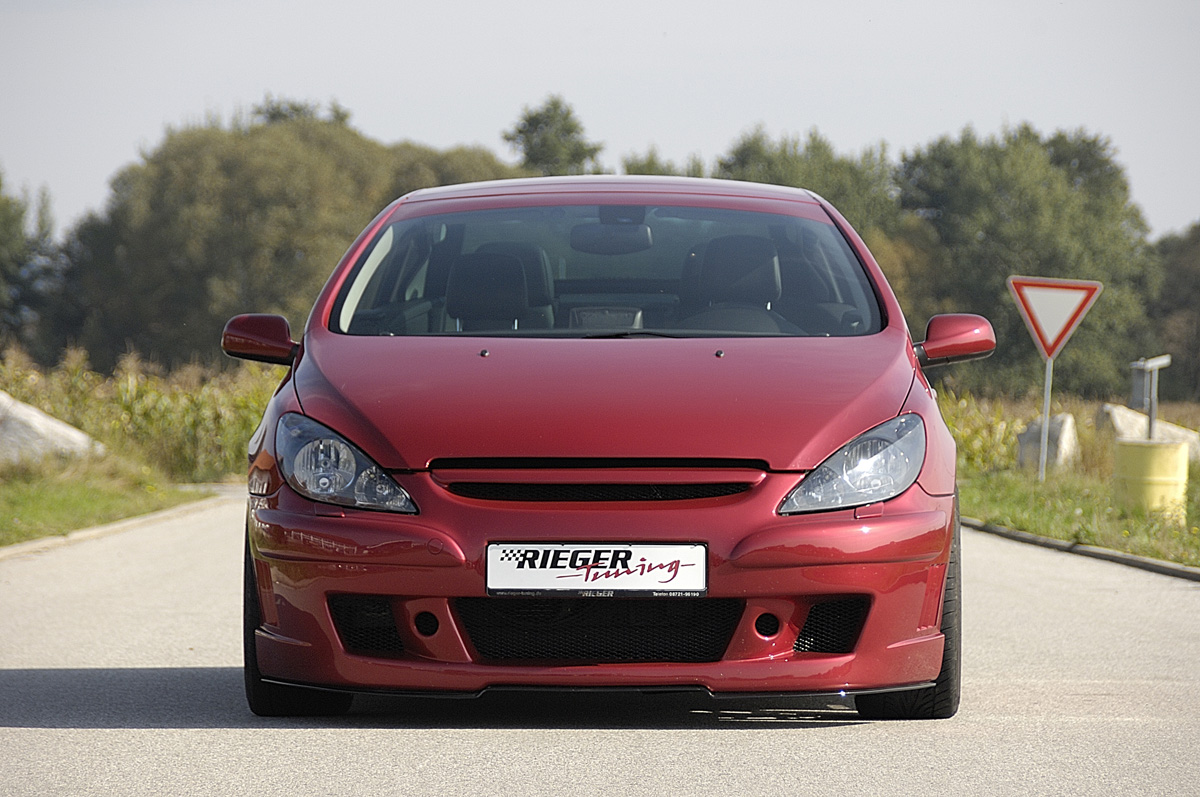 Rieger Tuning voorbumper Peugeot 307