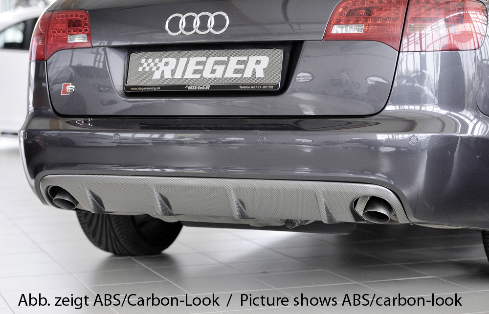 Rieger Tuning diffuser Audi A6 / S6 [C6/4F]