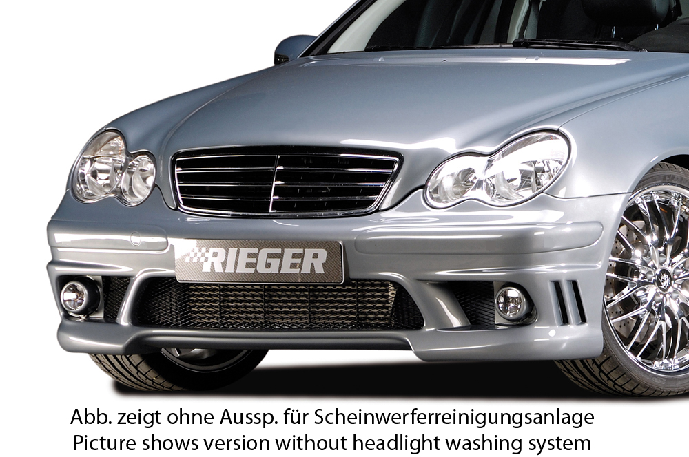 Rieger Tuning voorbumper Mercedes C klasse [W203]