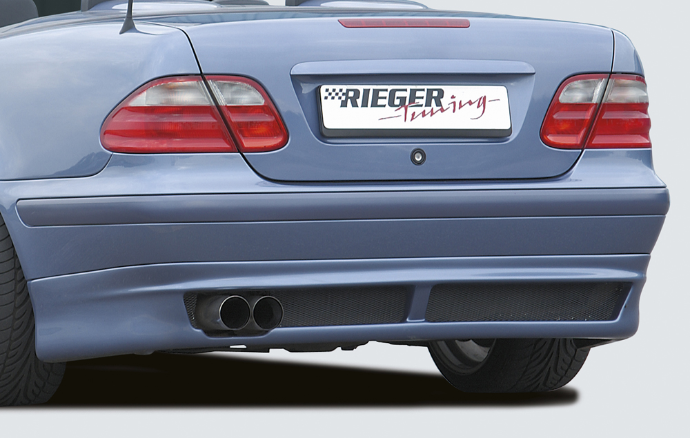 Rieger Tuning achterbumper verlenging Mercedes CLK [W208]