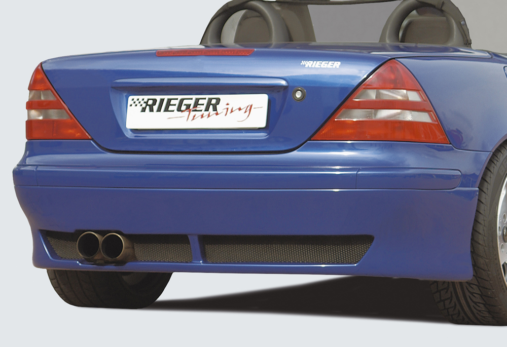 Rieger Tuning achterbumper verlenging Mercedes SLK [R170]