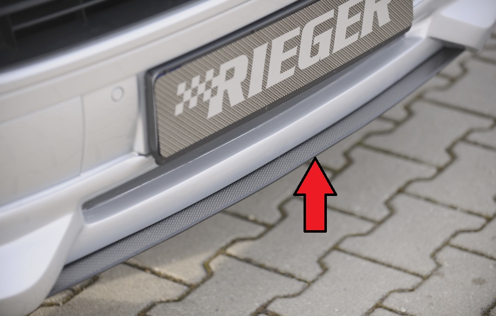 Rieger Tuning splitter VW Transporter T5 voor front spoiler lip 59255