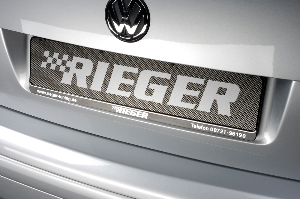 Rieger Tuning nummerplaatframe Onderdelen