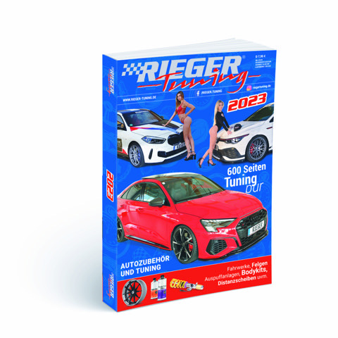 Rieger Tuning Tuning Catalogus 2023 Merchandise Duitse versie